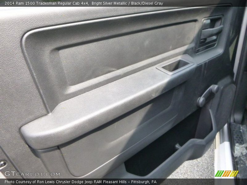 Bright Silver Metallic / Black/Diesel Gray 2014 Ram 1500 Tradesman Regular Cab 4x4