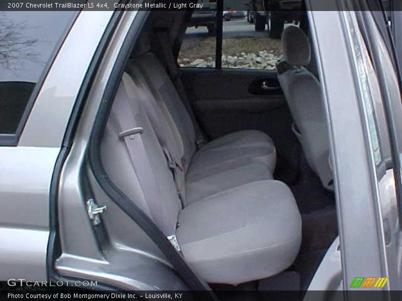 Graystone Metallic / Light Gray 2007 Chevrolet TrailBlazer LS 4x4