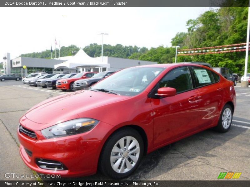 Redline 2 Coat Pearl / Black/Light Tungsten 2014 Dodge Dart SXT
