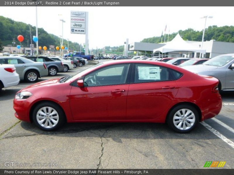 Redline 2 Coat Pearl / Black/Light Tungsten 2014 Dodge Dart SXT