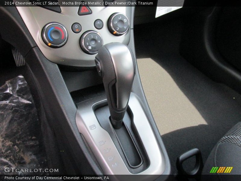 Mocha Bronze Metallic / Dark Pewter/Dark Titanium 2014 Chevrolet Sonic LT Sedan