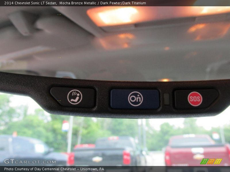 Mocha Bronze Metallic / Dark Pewter/Dark Titanium 2014 Chevrolet Sonic LT Sedan