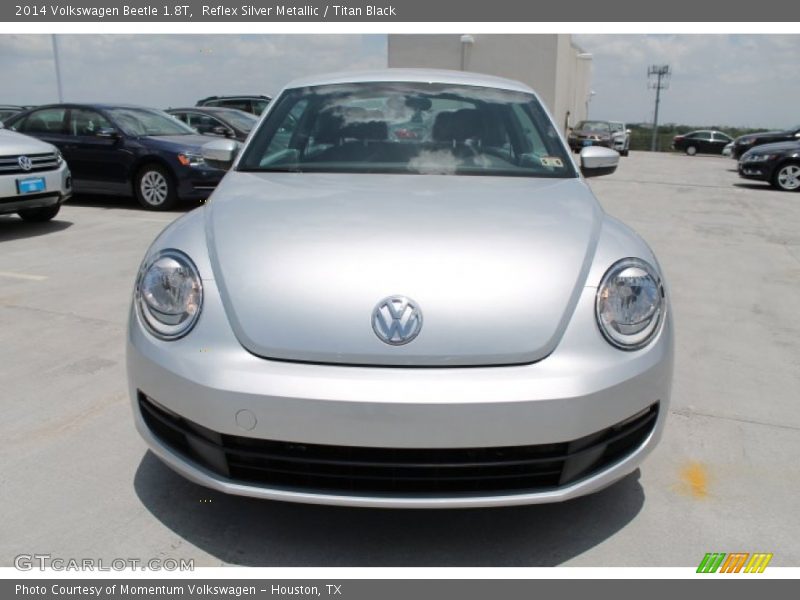 Reflex Silver Metallic / Titan Black 2014 Volkswagen Beetle 1.8T