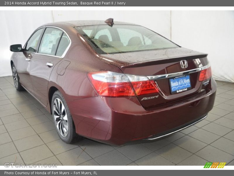 Basque Red Pearl II / Ivory 2014 Honda Accord Hybrid Touring Sedan