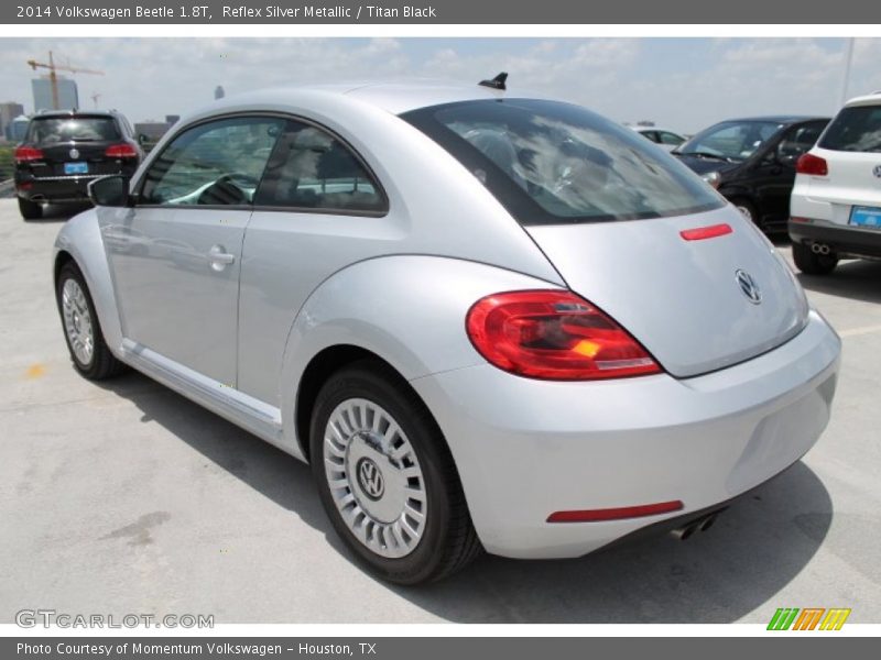 Reflex Silver Metallic / Titan Black 2014 Volkswagen Beetle 1.8T