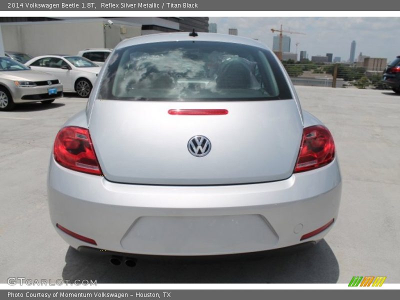 Reflex Silver Metallic / Titan Black 2014 Volkswagen Beetle 1.8T