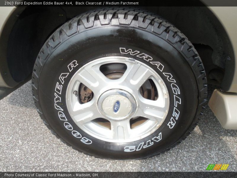 Black Clearcoat / Medium Parchment 2003 Ford Expedition Eddie Bauer 4x4