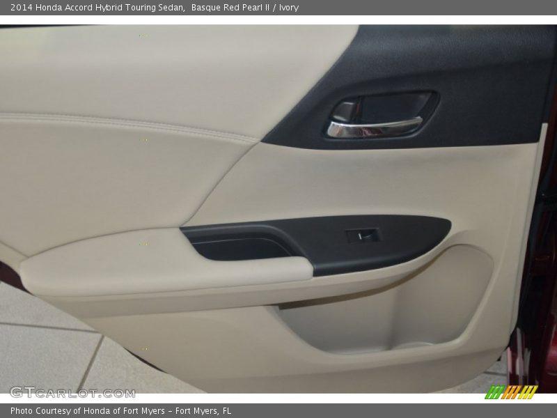 Basque Red Pearl II / Ivory 2014 Honda Accord Hybrid Touring Sedan
