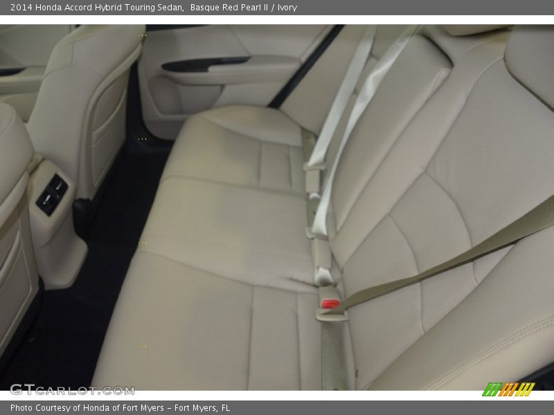 Basque Red Pearl II / Ivory 2014 Honda Accord Hybrid Touring Sedan