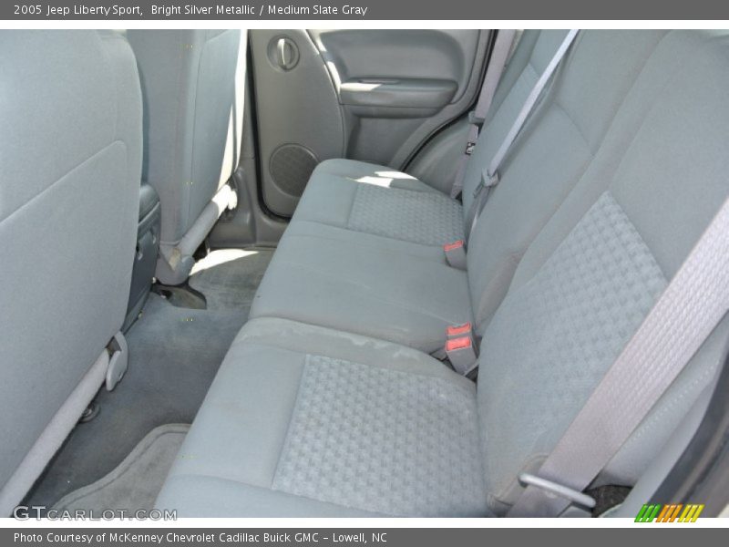 Bright Silver Metallic / Medium Slate Gray 2005 Jeep Liberty Sport