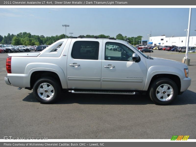 Sheer Silver Metallic / Dark Titanium/Light Titanium 2011 Chevrolet Avalanche LT 4x4