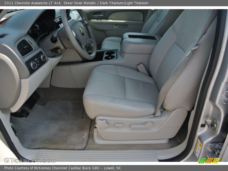Sheer Silver Metallic / Dark Titanium/Light Titanium 2011 Chevrolet Avalanche LT 4x4