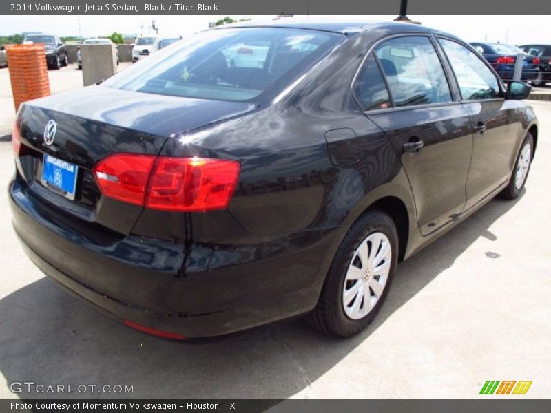 Black / Titan Black 2014 Volkswagen Jetta S Sedan