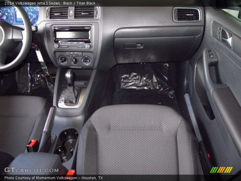 Black / Titan Black 2014 Volkswagen Jetta S Sedan