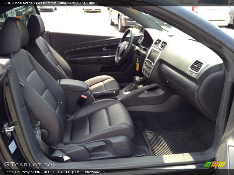 Black Uni / Titan Black 2009 Volkswagen Eos Komfort
