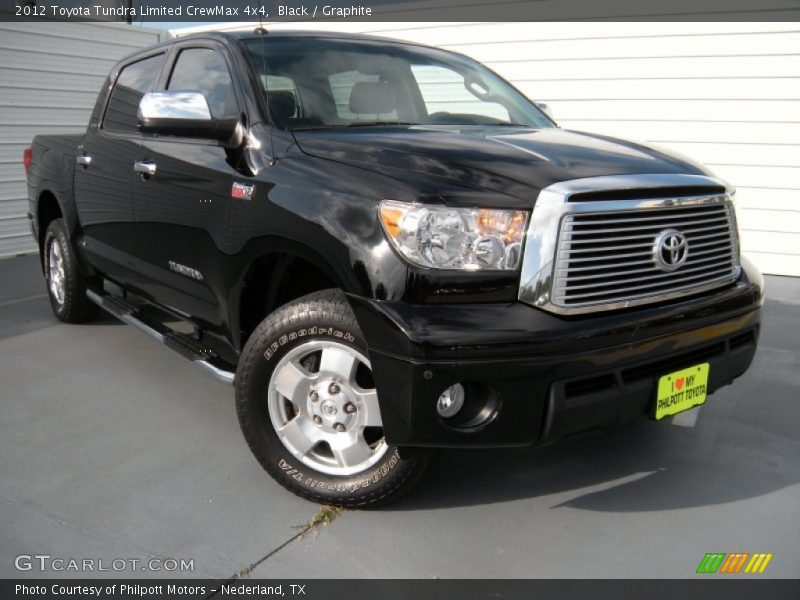 Black / Graphite 2012 Toyota Tundra Limited CrewMax 4x4