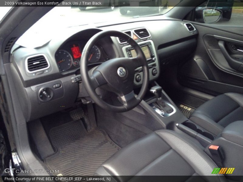 Black Uni / Titan Black 2009 Volkswagen Eos Komfort