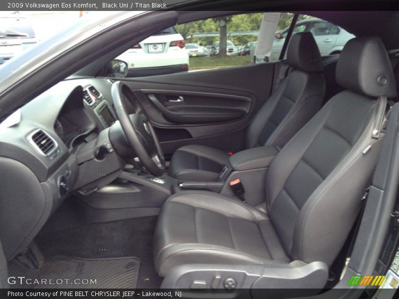 Black Uni / Titan Black 2009 Volkswagen Eos Komfort