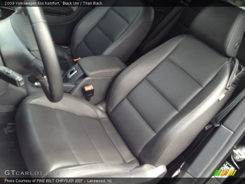 Black Uni / Titan Black 2009 Volkswagen Eos Komfort
