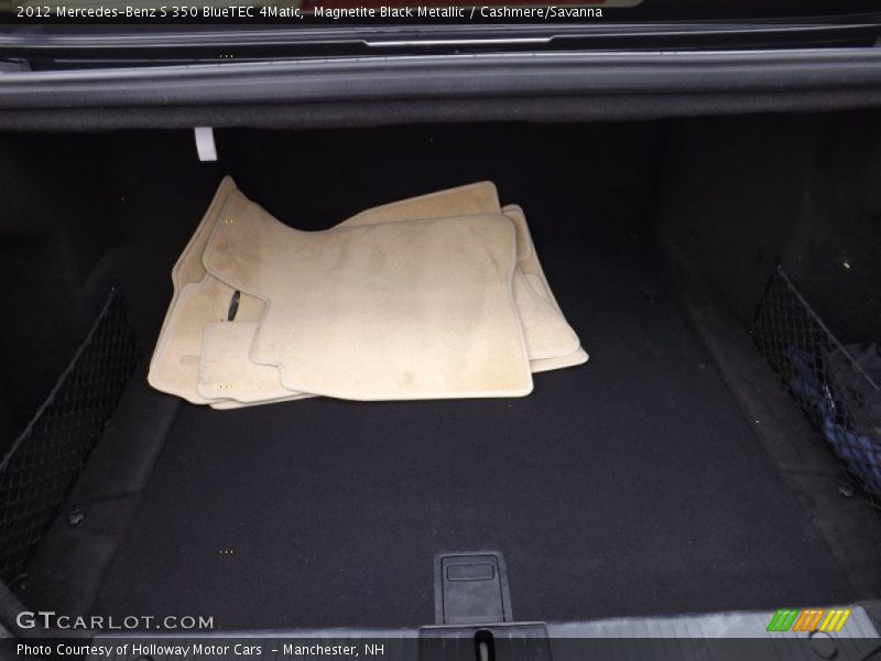 Magnetite Black Metallic / Cashmere/Savanna 2012 Mercedes-Benz S 350 BlueTEC 4Matic