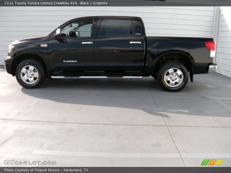 Black / Graphite 2012 Toyota Tundra Limited CrewMax 4x4