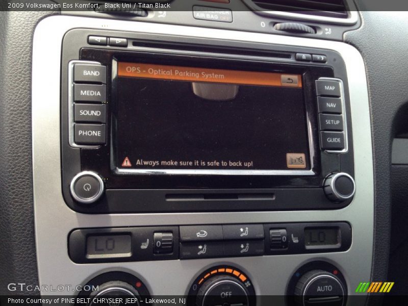 Black Uni / Titan Black 2009 Volkswagen Eos Komfort