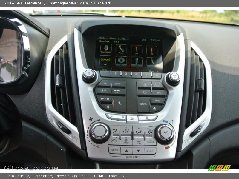 Champagne Silver Metallic / Jet Black 2014 GMC Terrain SLE