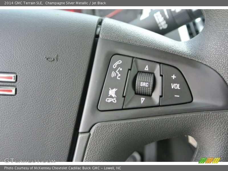 Champagne Silver Metallic / Jet Black 2014 GMC Terrain SLE