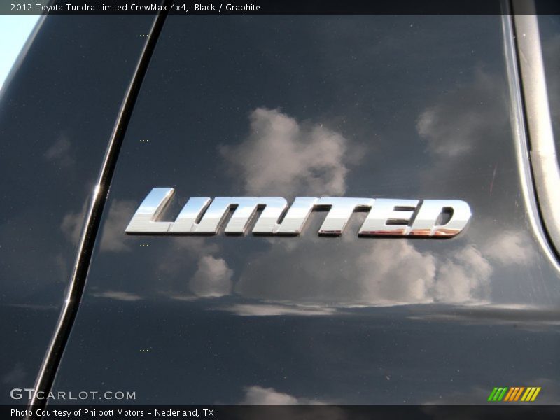 Black / Graphite 2012 Toyota Tundra Limited CrewMax 4x4