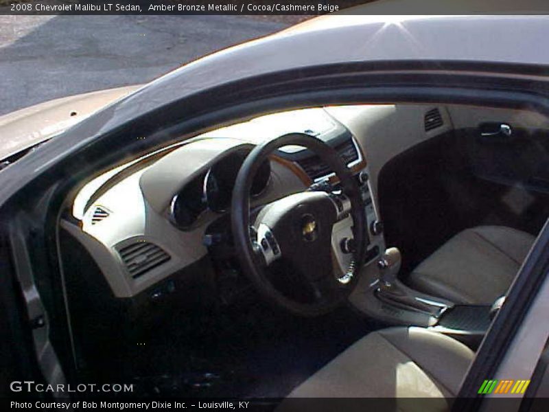Amber Bronze Metallic / Cocoa/Cashmere Beige 2008 Chevrolet Malibu LT Sedan