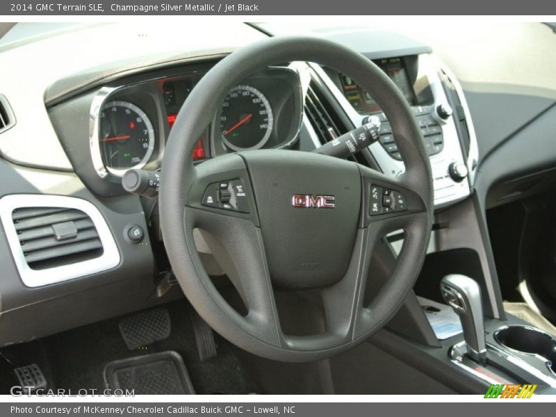 Champagne Silver Metallic / Jet Black 2014 GMC Terrain SLE
