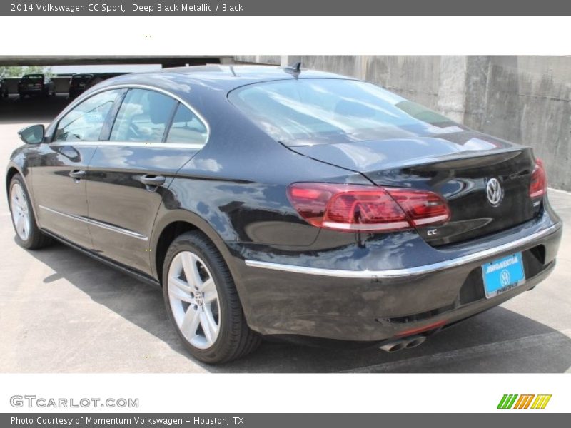 Deep Black Metallic / Black 2014 Volkswagen CC Sport
