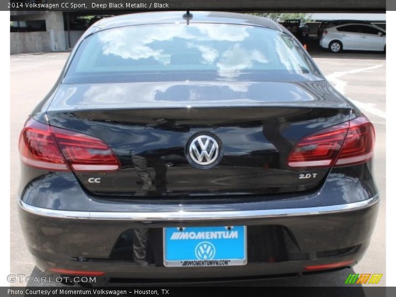 Deep Black Metallic / Black 2014 Volkswagen CC Sport