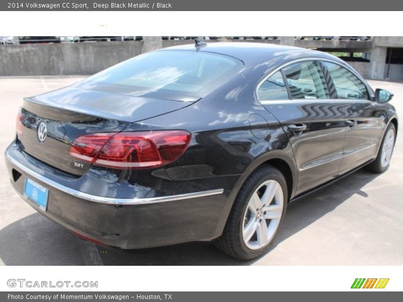 Deep Black Metallic / Black 2014 Volkswagen CC Sport