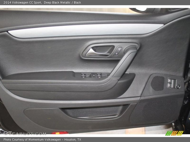 Deep Black Metallic / Black 2014 Volkswagen CC Sport