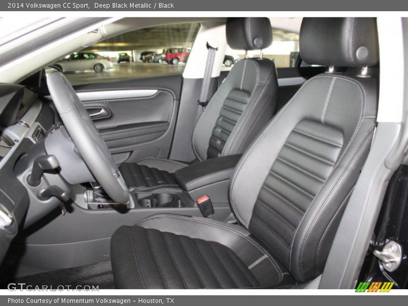 Deep Black Metallic / Black 2014 Volkswagen CC Sport
