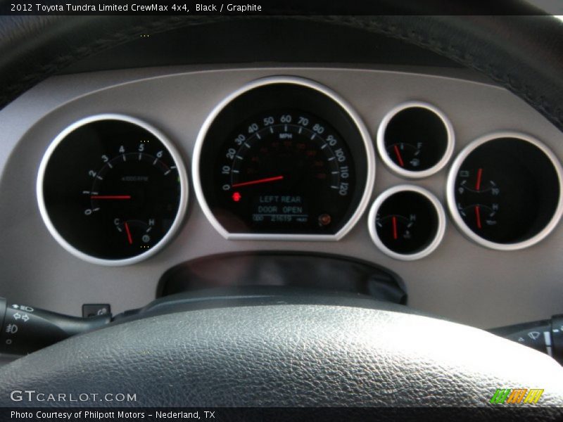 Black / Graphite 2012 Toyota Tundra Limited CrewMax 4x4