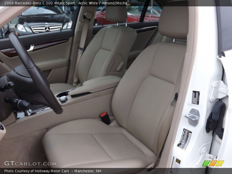 Front Seat of 2009 C 300 4Matic Sport