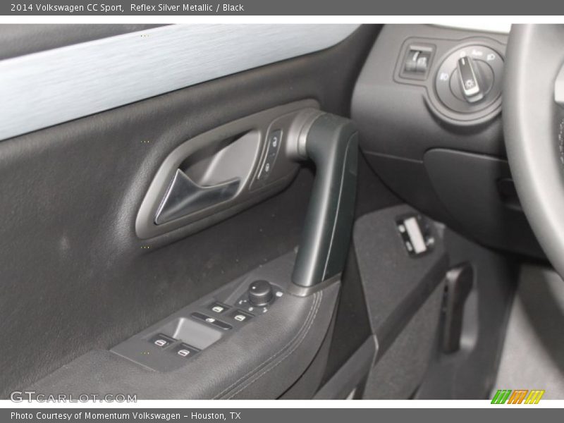 Reflex Silver Metallic / Black 2014 Volkswagen CC Sport