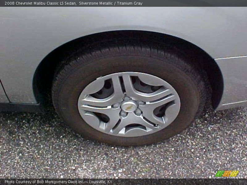Silverstone Metallic / Titanium Gray 2008 Chevrolet Malibu Classic LS Sedan