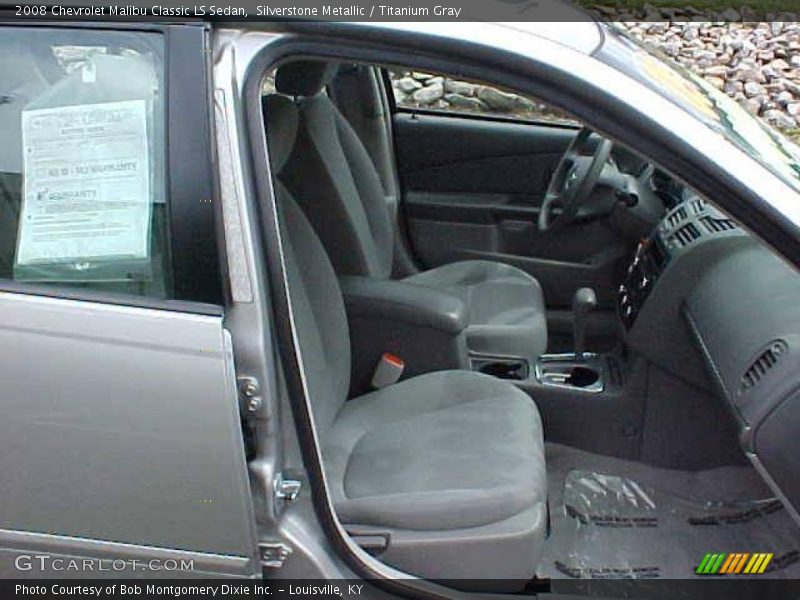 Silverstone Metallic / Titanium Gray 2008 Chevrolet Malibu Classic LS Sedan