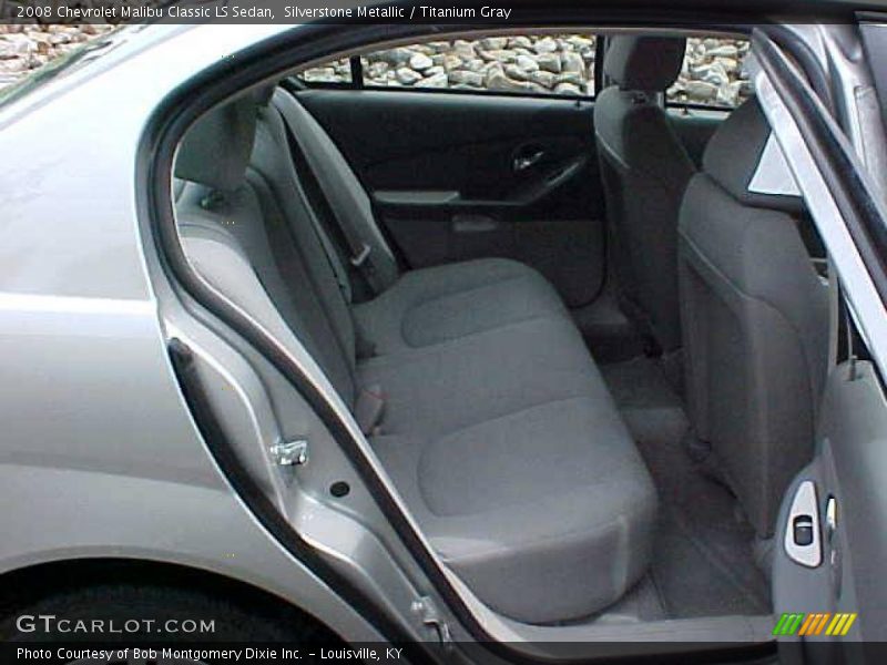 Silverstone Metallic / Titanium Gray 2008 Chevrolet Malibu Classic LS Sedan