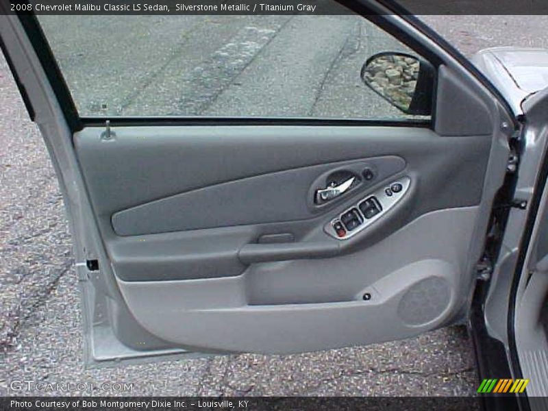 Silverstone Metallic / Titanium Gray 2008 Chevrolet Malibu Classic LS Sedan