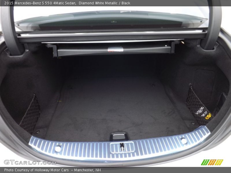  2015 S 550 4Matic Sedan Trunk