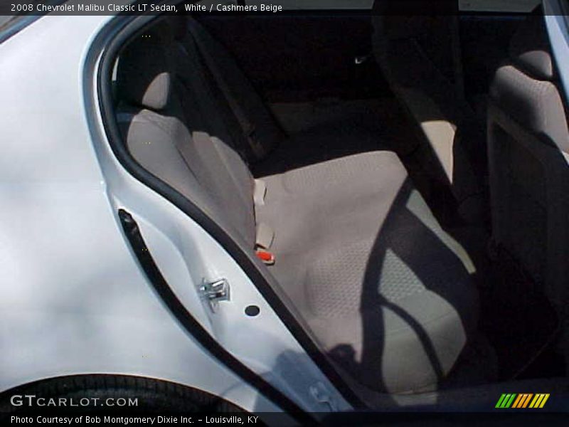 White / Cashmere Beige 2008 Chevrolet Malibu Classic LT Sedan