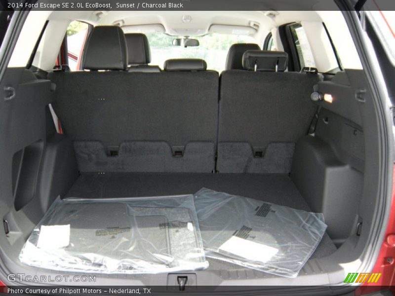 Sunset / Charcoal Black 2014 Ford Escape SE 2.0L EcoBoost