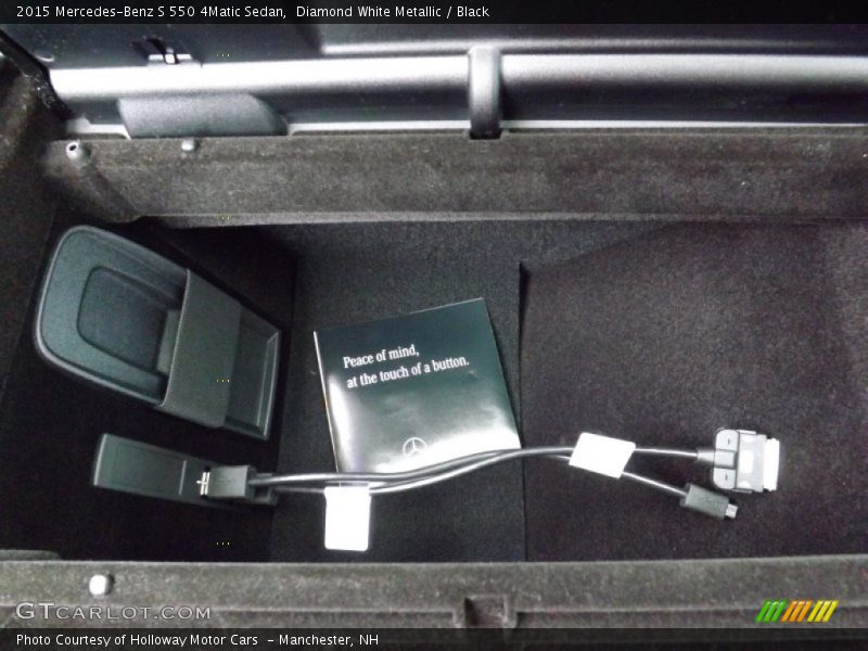 Diamond White Metallic / Black 2015 Mercedes-Benz S 550 4Matic Sedan