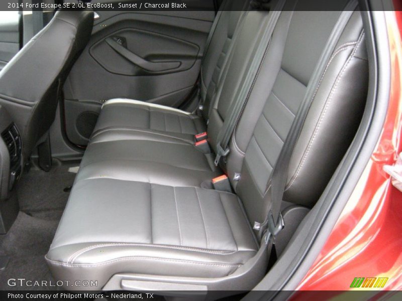 Sunset / Charcoal Black 2014 Ford Escape SE 2.0L EcoBoost