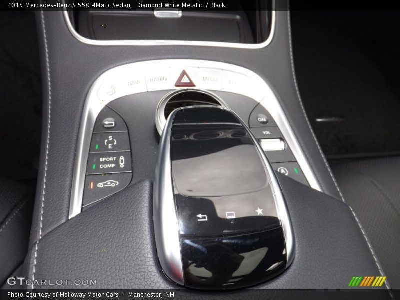 Controls of 2015 S 550 4Matic Sedan