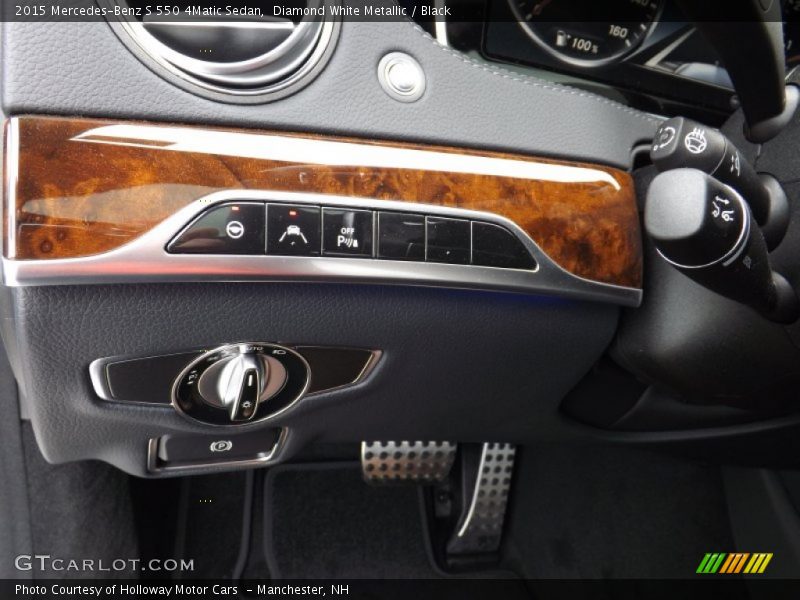 Controls of 2015 S 550 4Matic Sedan